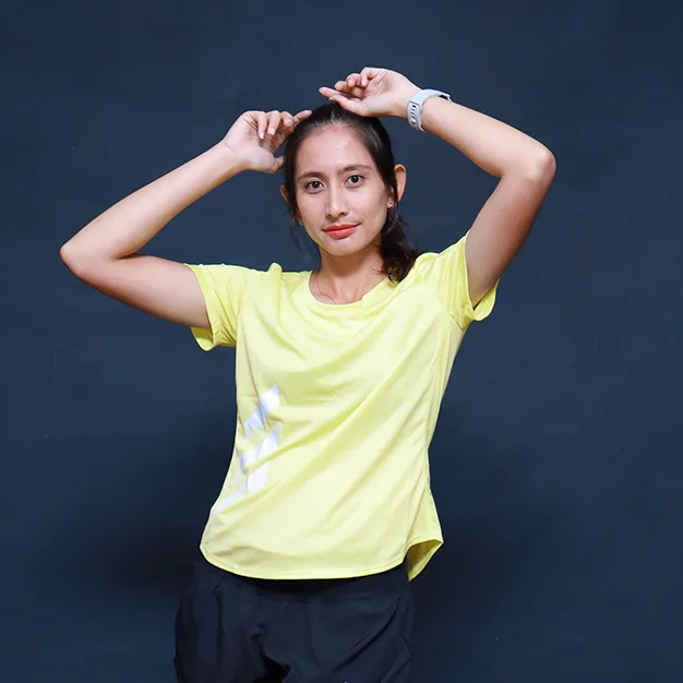 Kaos olahraga running wanita Adidas run it 1