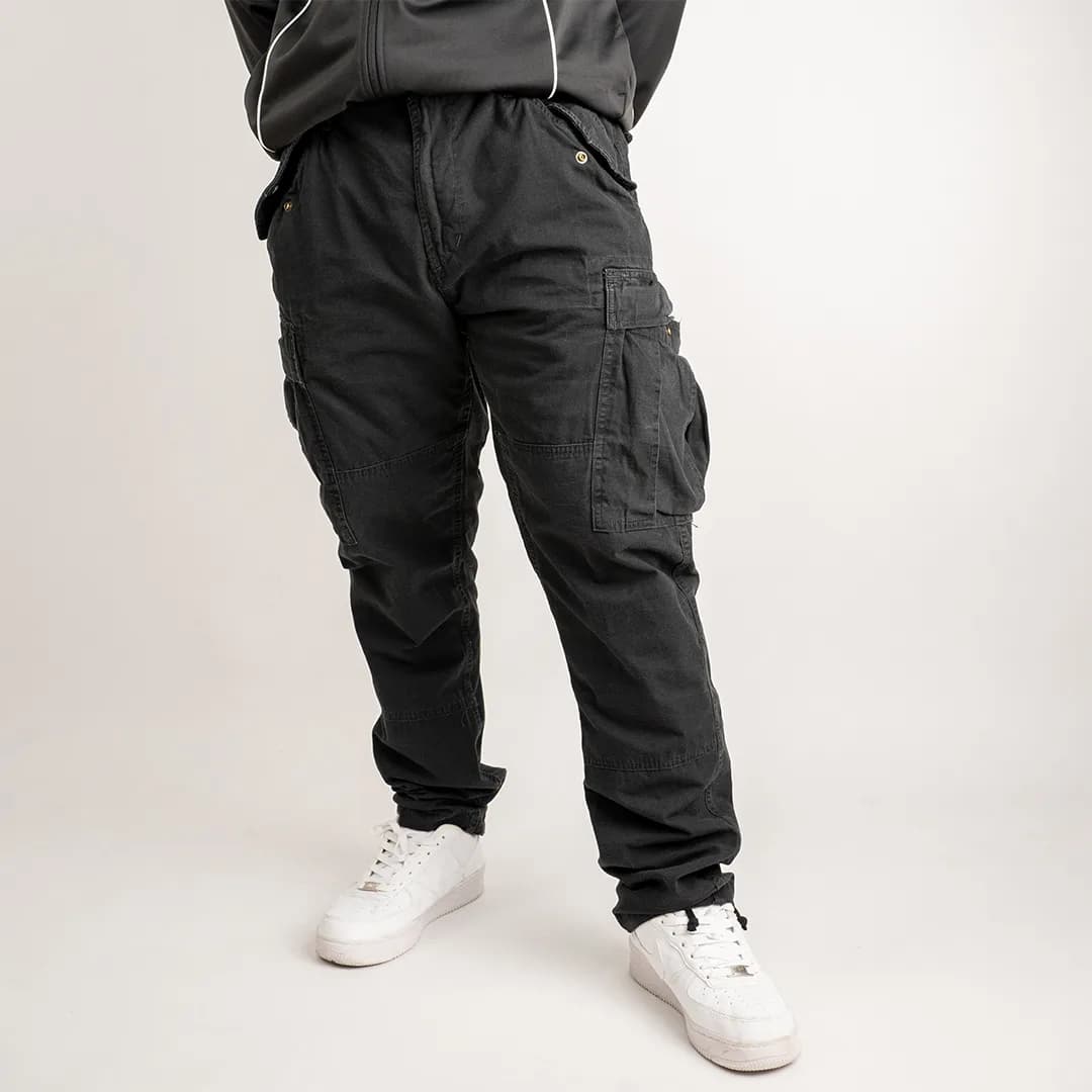 Celana panjang kargo Polo Ralph Lauren Black 1
