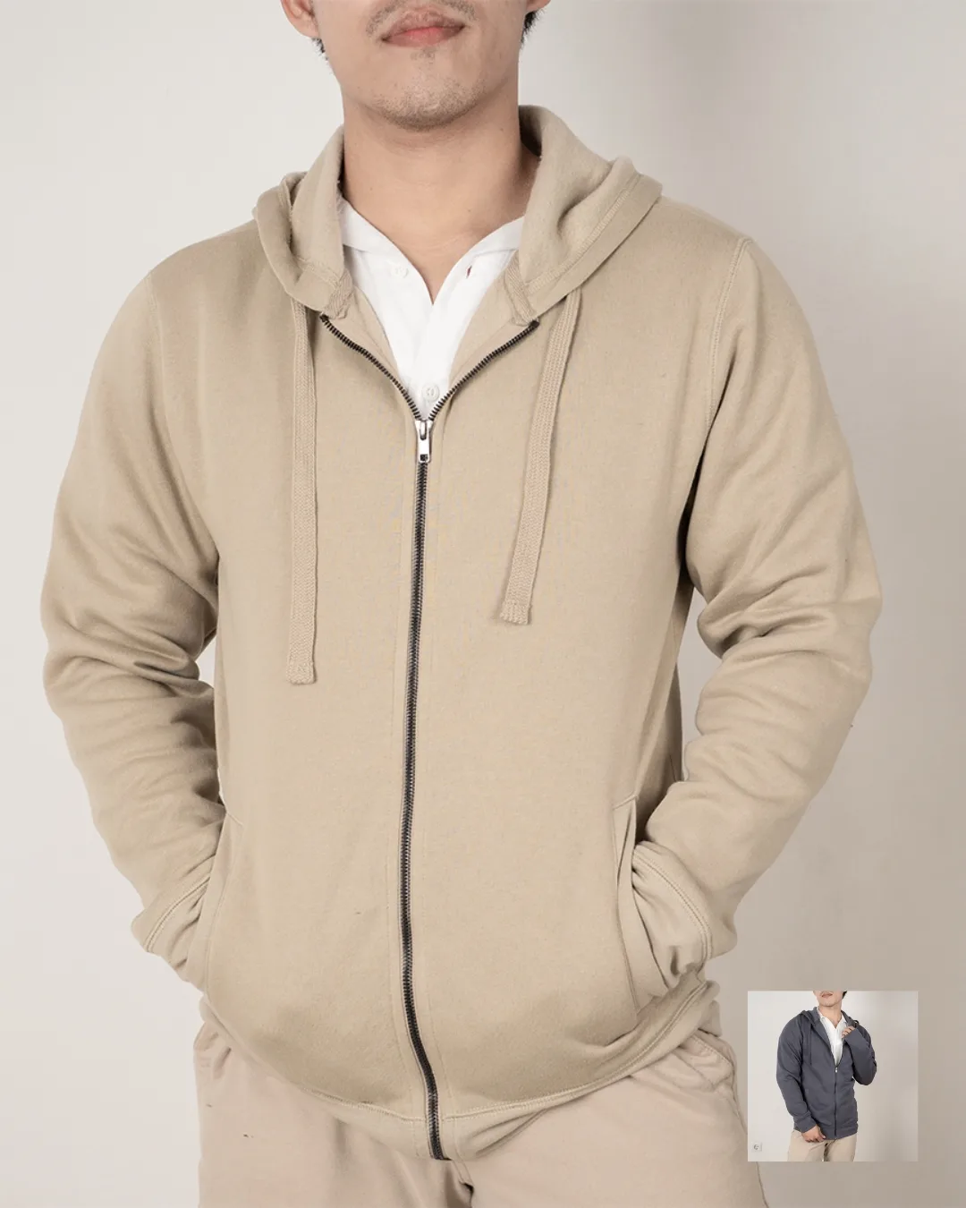 Hoodie fullzipper Anko