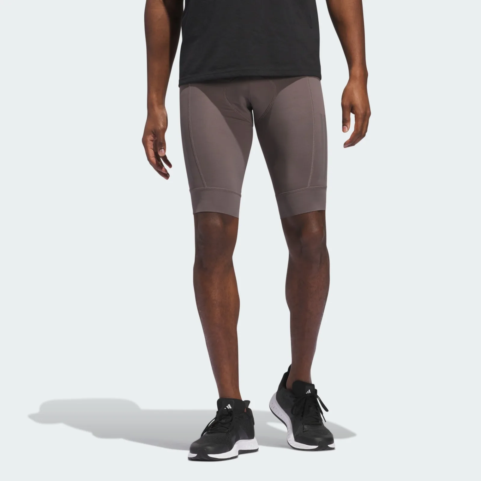 Celana sepeda Adidas padded brown 4