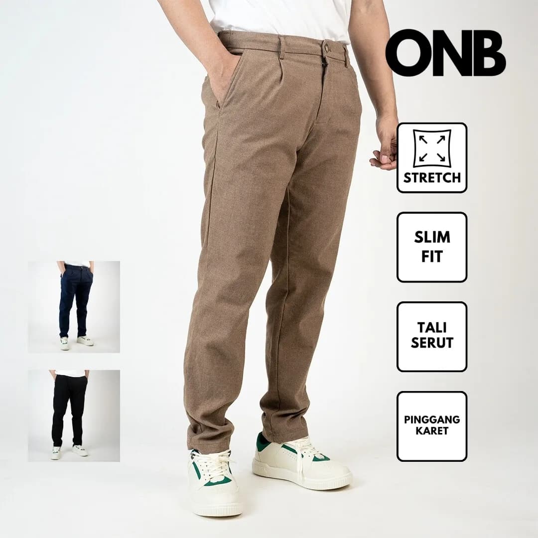 Celana panjang chinos Oldnavy tapered fit