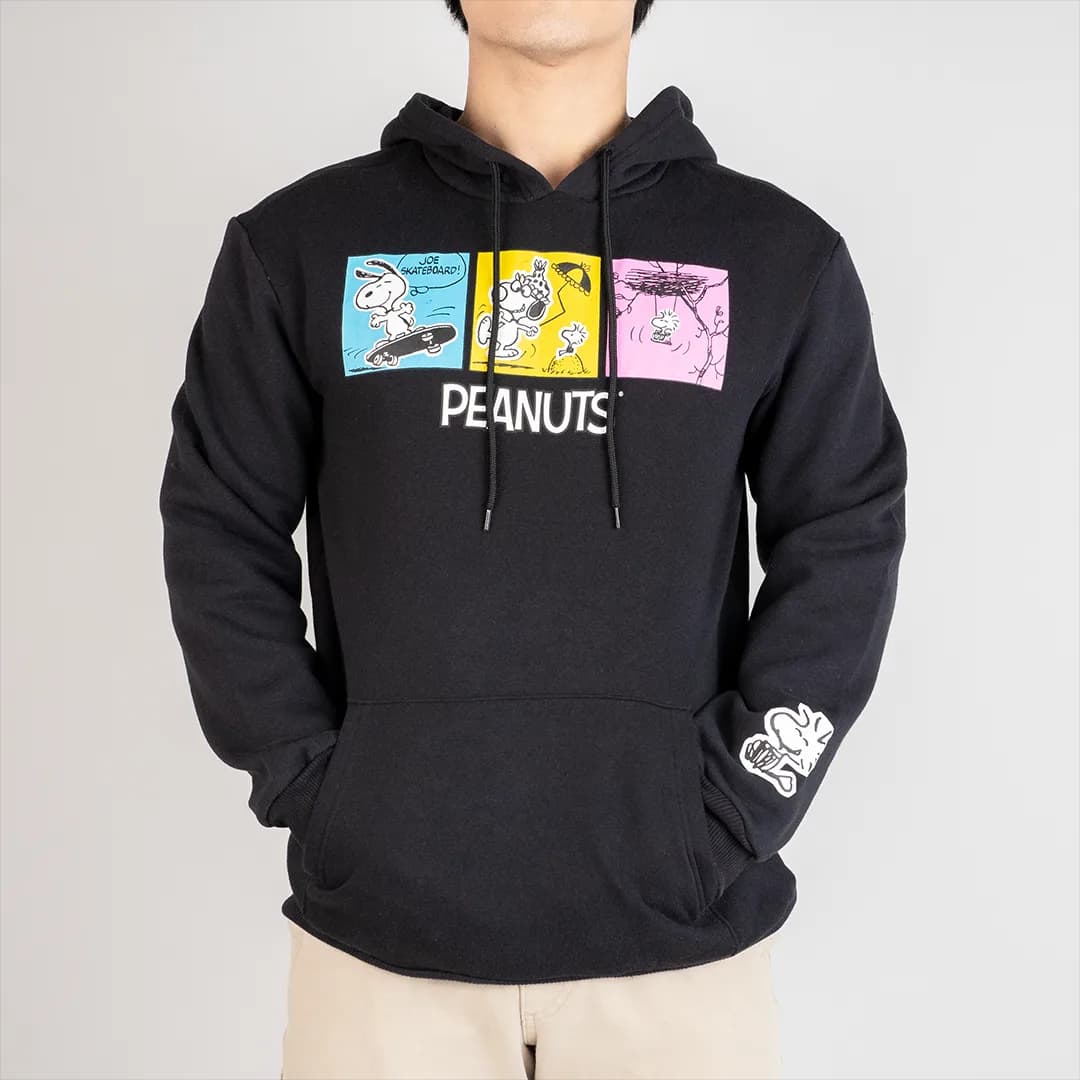 Hoodie peanuts black