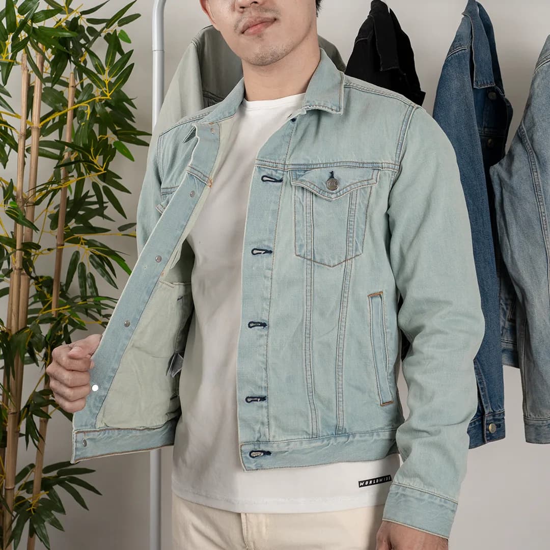 Jaket jeans GAP Bleached 1