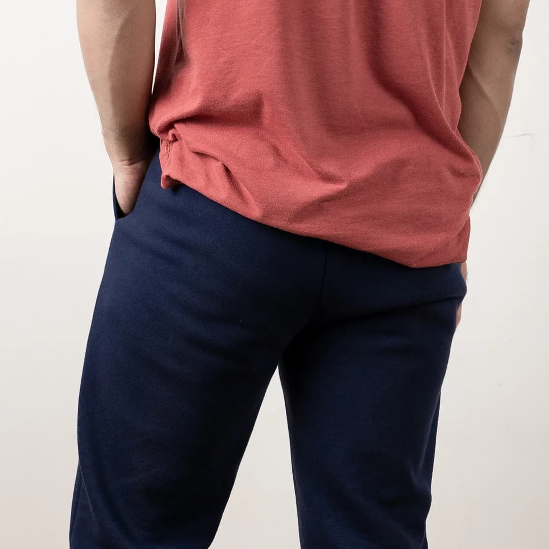 Celana jogger HM fleece navy 3