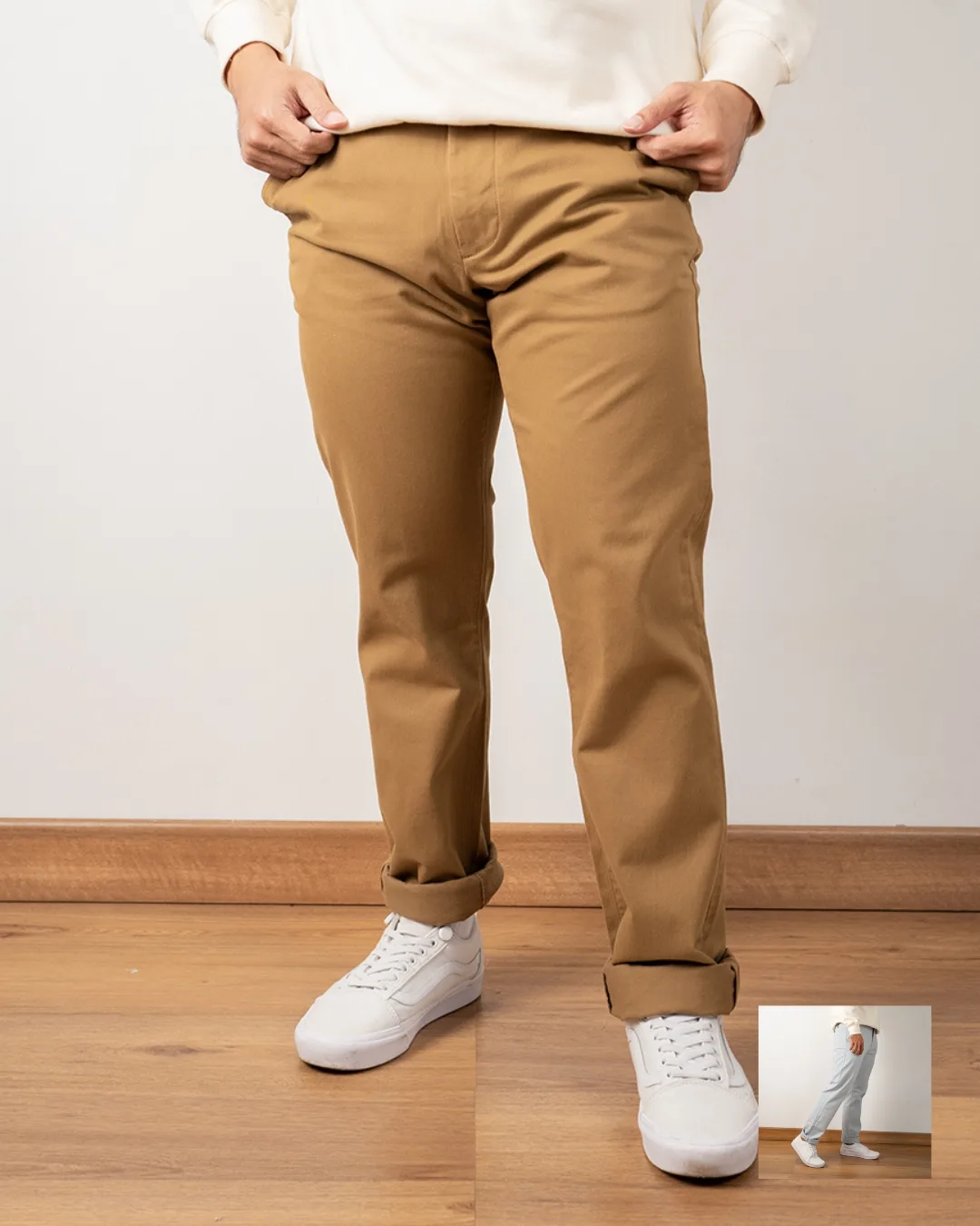 Celana panjang chinos Goodfellow var 1
