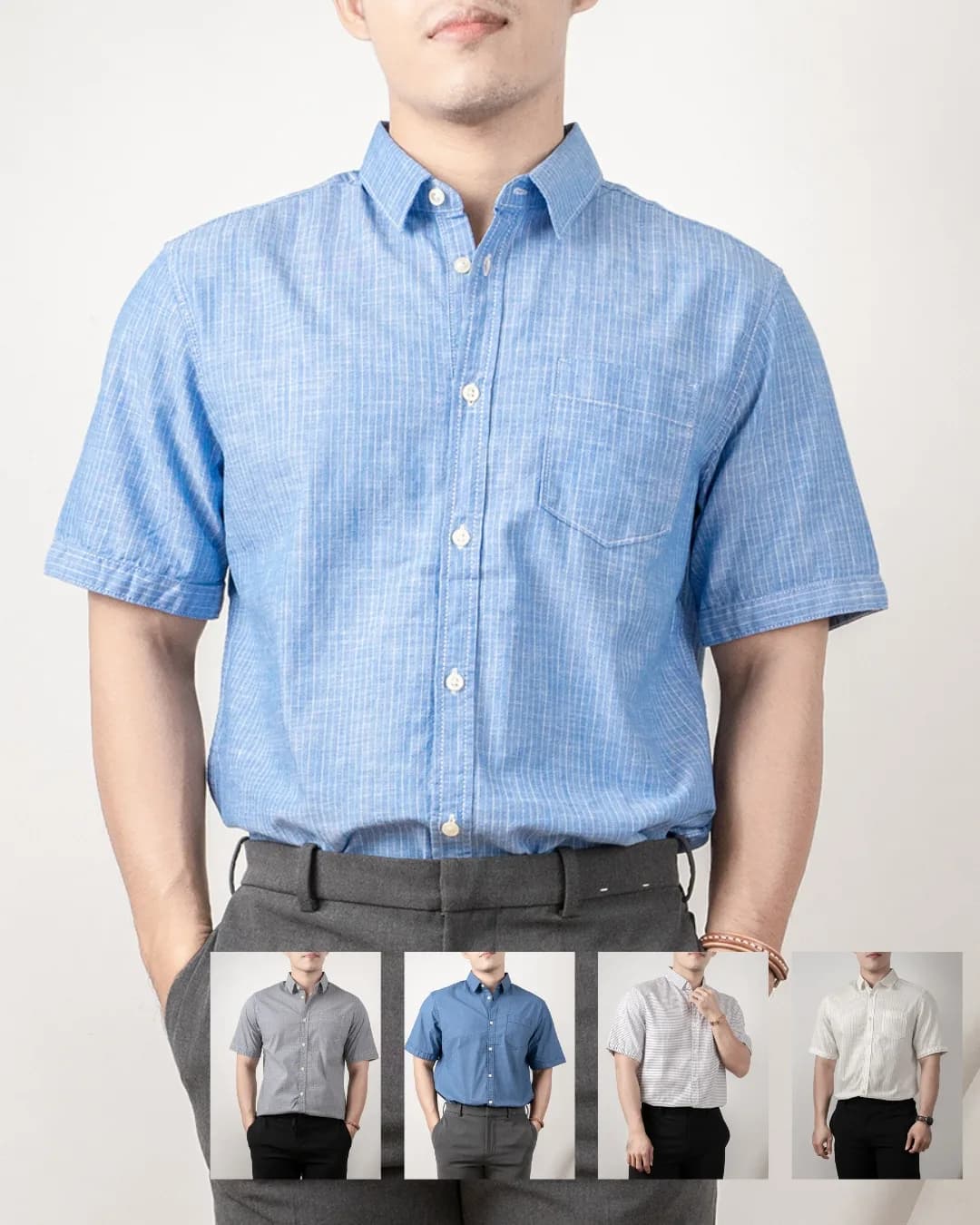 Kemeja lengan pendek Tom Tailor