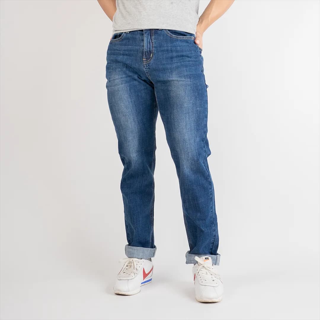 Celana jeans Indigo bank regular fit