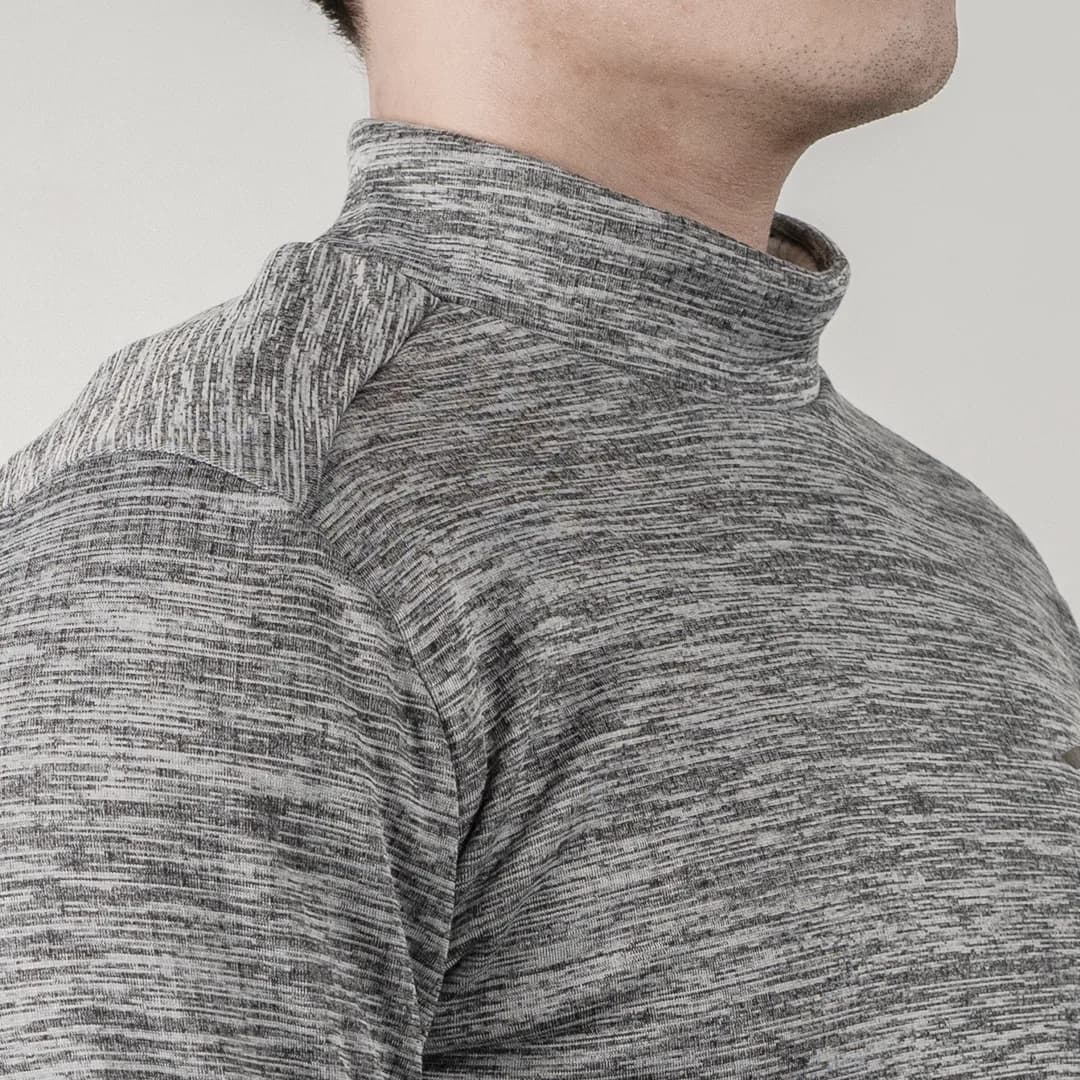Sweater mockneck Prospecs gray mist 5