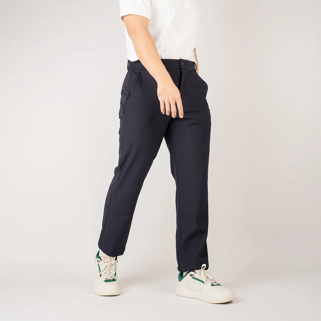 Celana panjang golf Wolsey navy