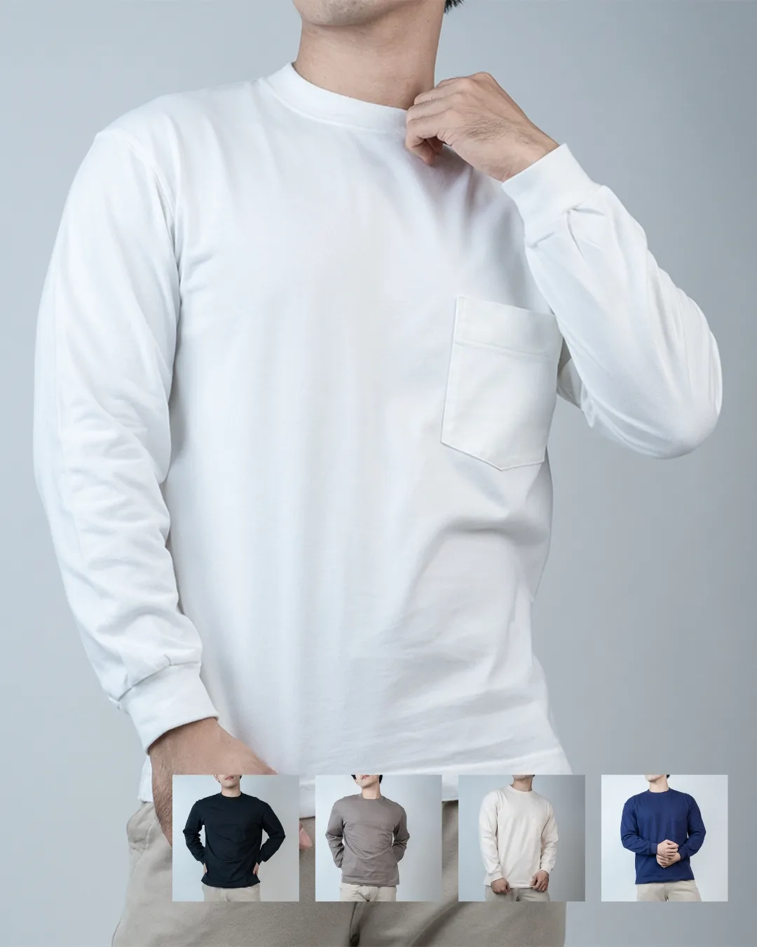 Kaos lengan panjang Uniqlo