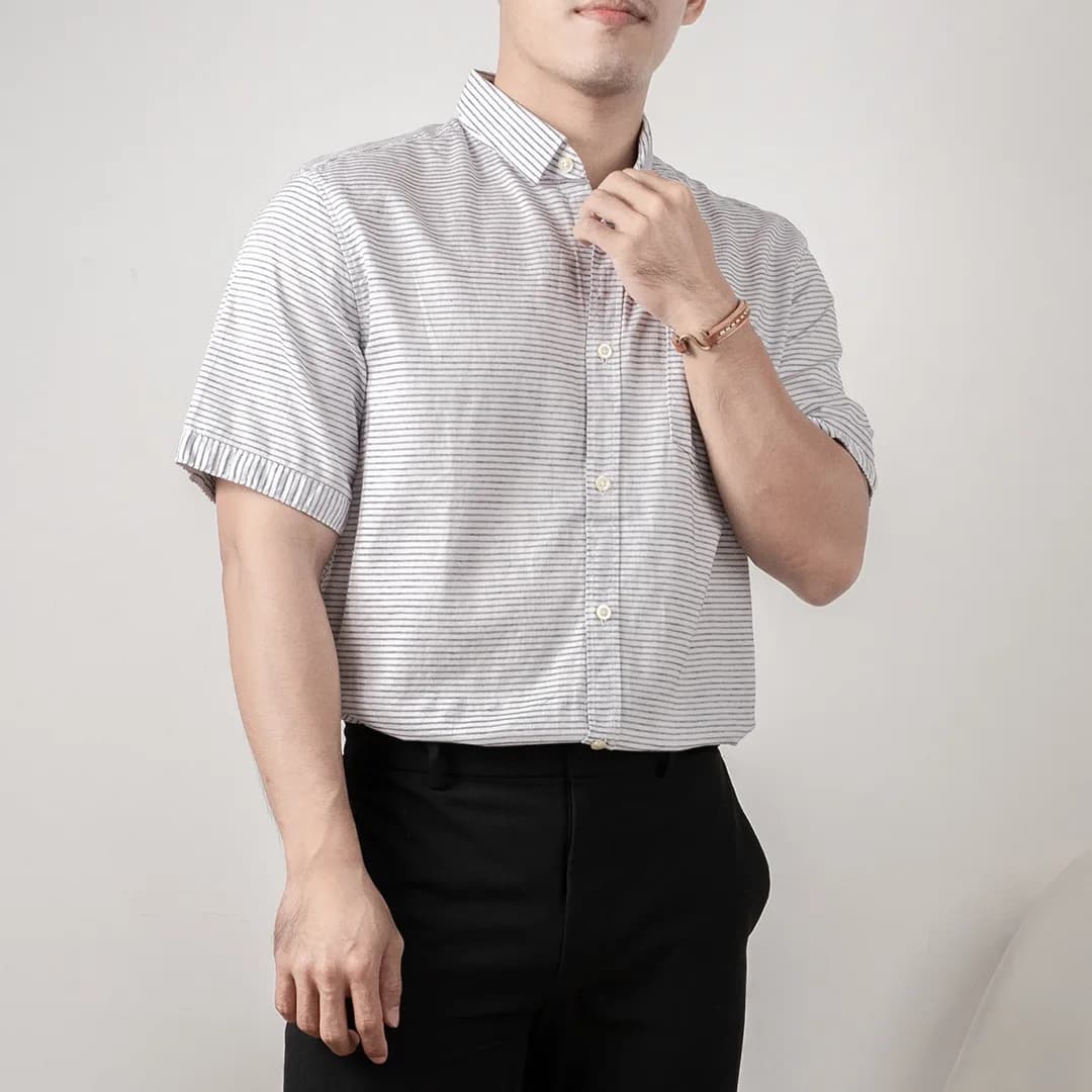 Kemeja lengan pendek Tom Tailor 1