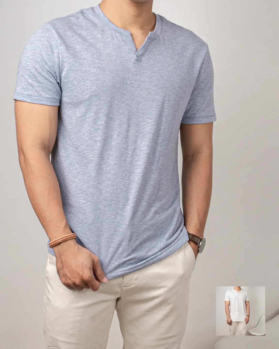 Kaos Banana republic notch neck