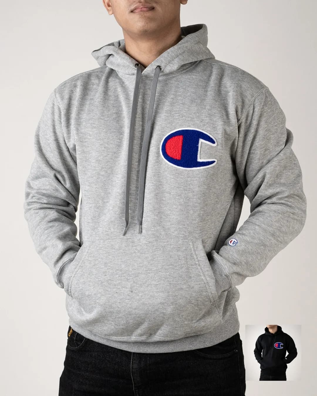 Hoodie champion japan market Big C