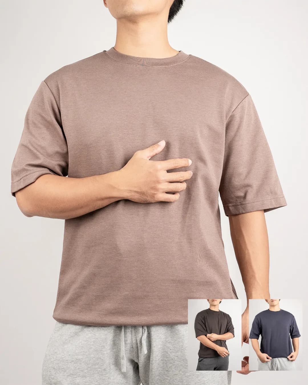 Kaos oversize fit AIRSM Uniqlo