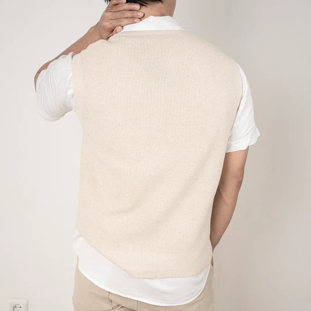 Sweater mockneck Prospecs gray mist 4