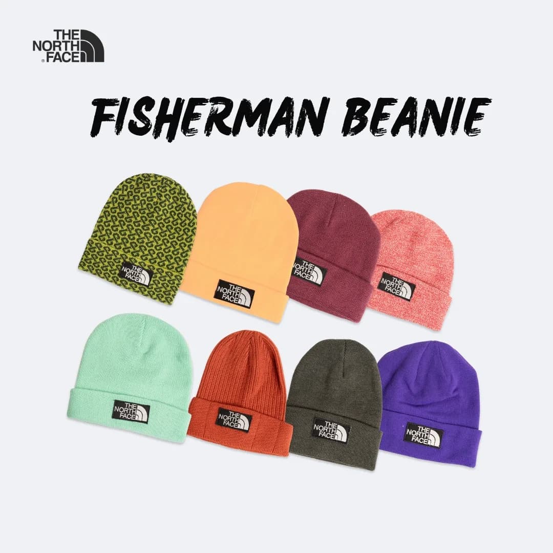 Topi kupluk beanie The North Face Fisherman