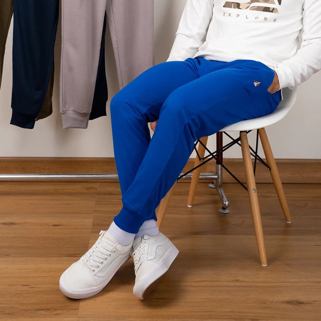 Celana jogger Hush puppies blue 3