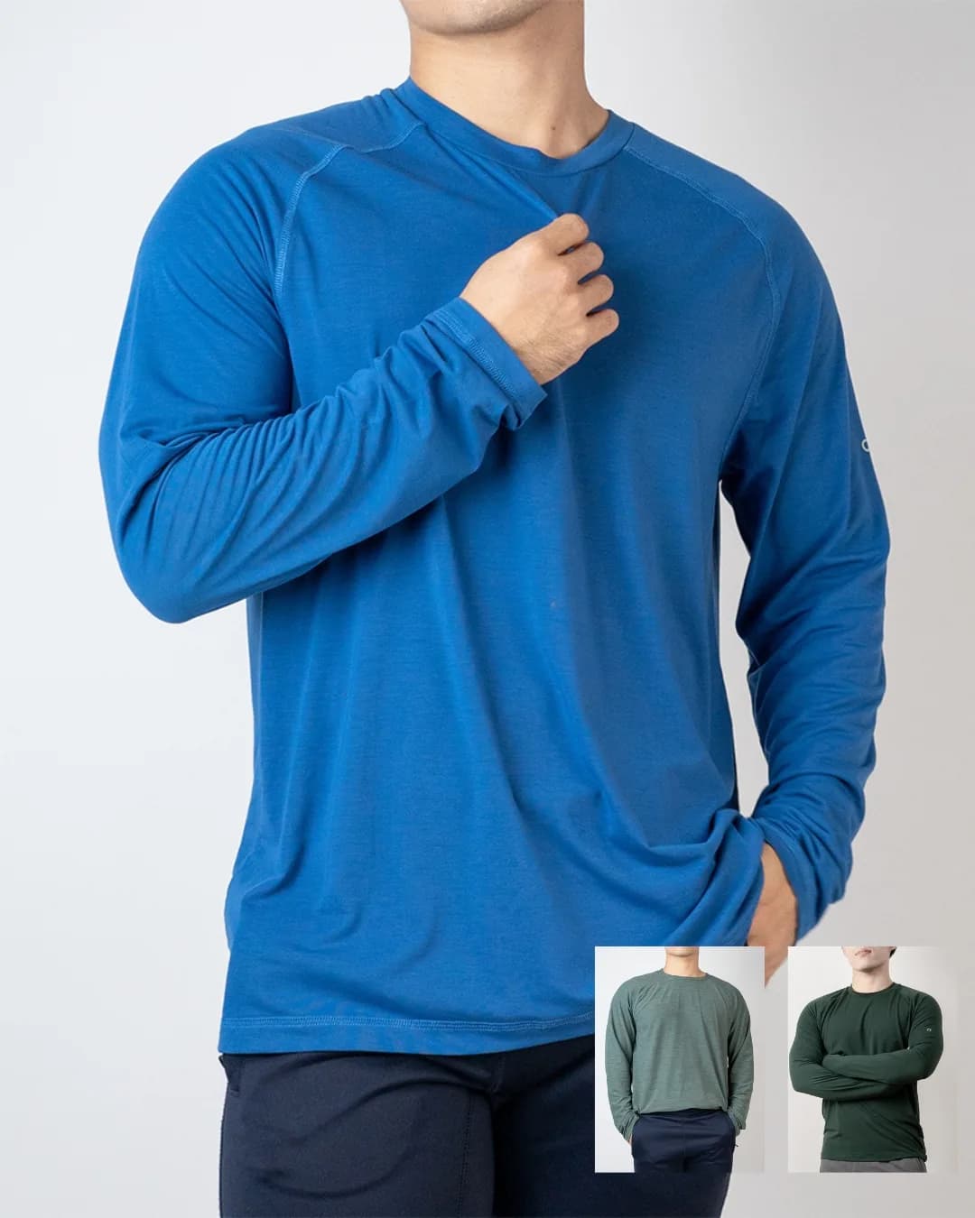 Kaos olahraga lengan panjang GAP FIT var 2