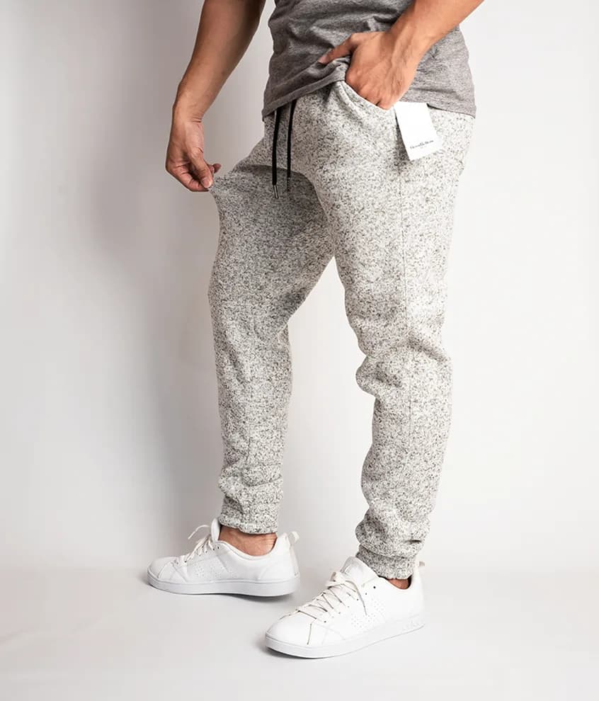 Celana jogger Goodfellow knit gray 2