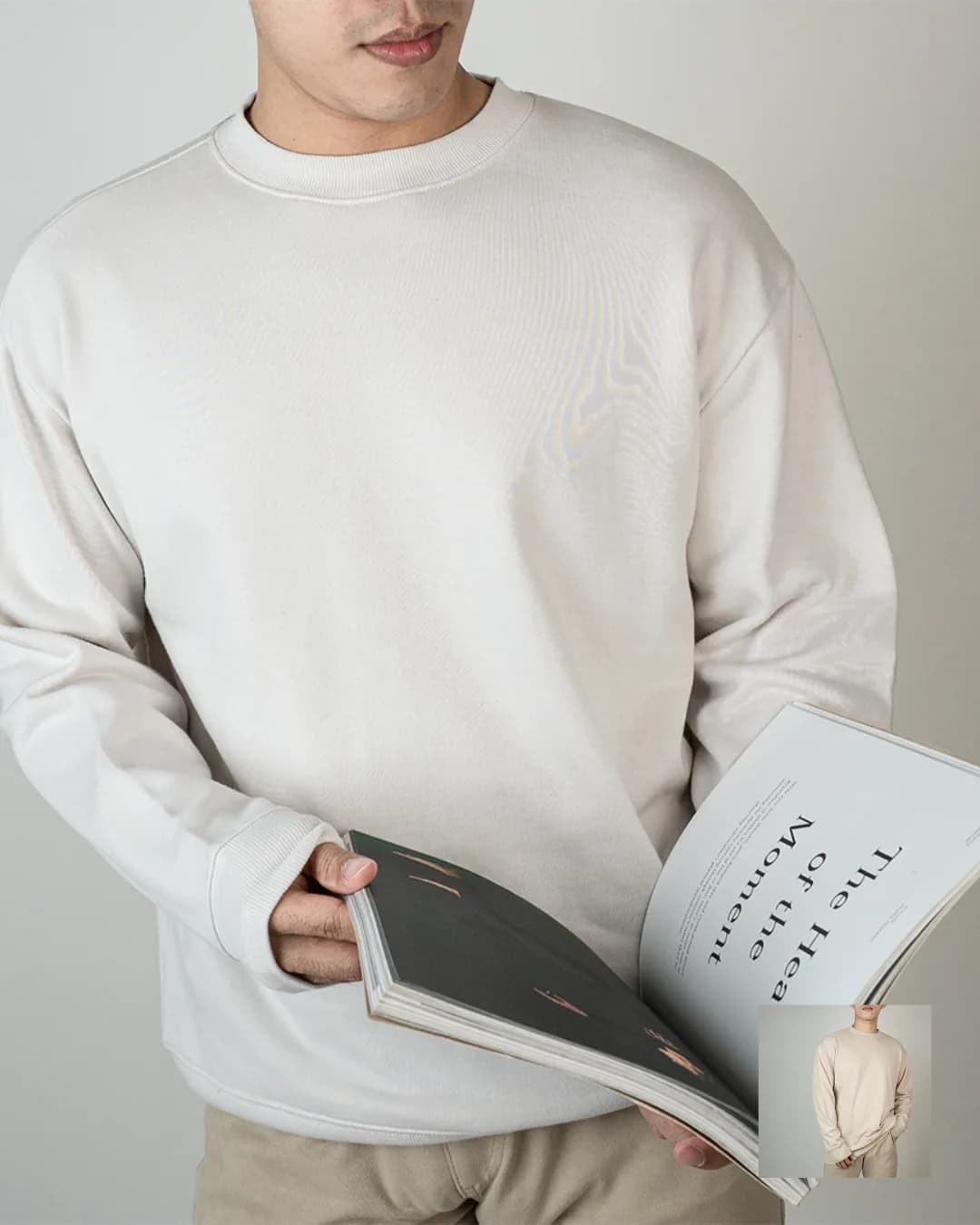 Sweater MUJI organic cotton