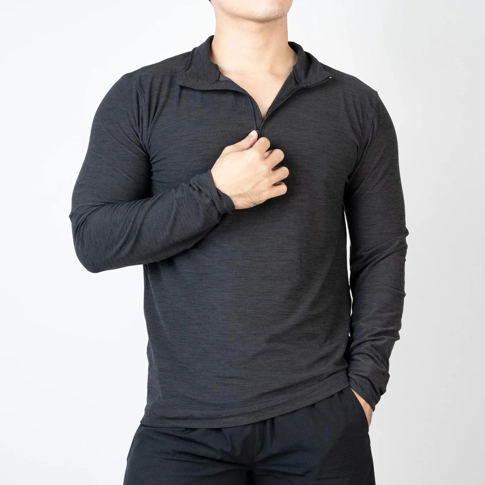 Sweater olahraga GAP FIT QZ var 1 1