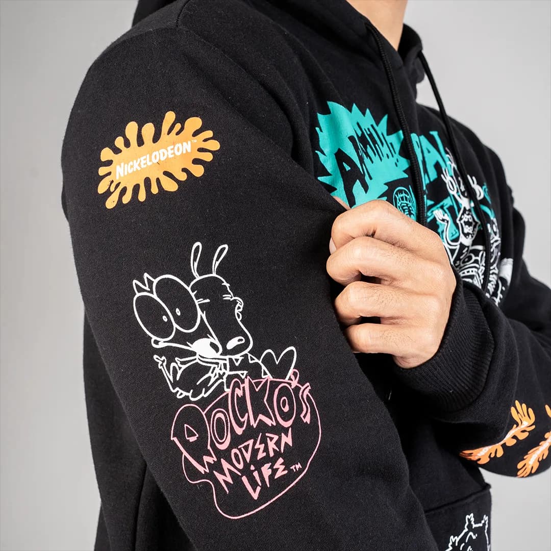 Hoodie Nickelodeon rugrats black 3