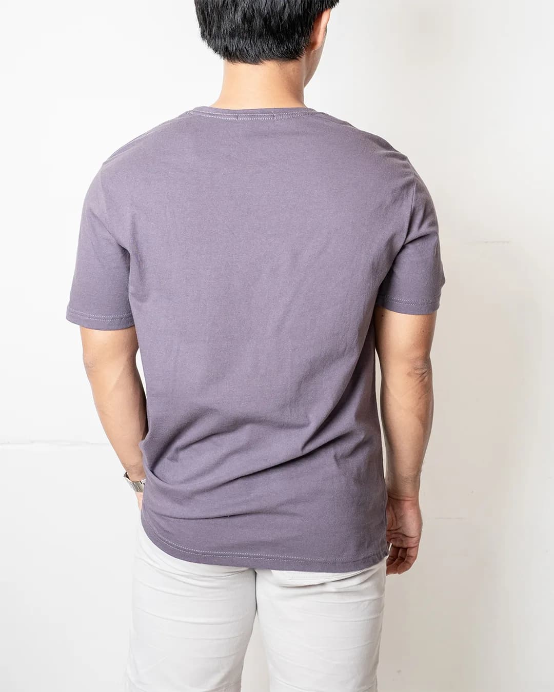 Kaos CMT HP Left logo Lavender 3