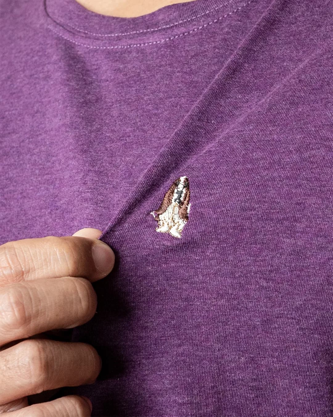 Kaos CMT HP Left logo purple 3