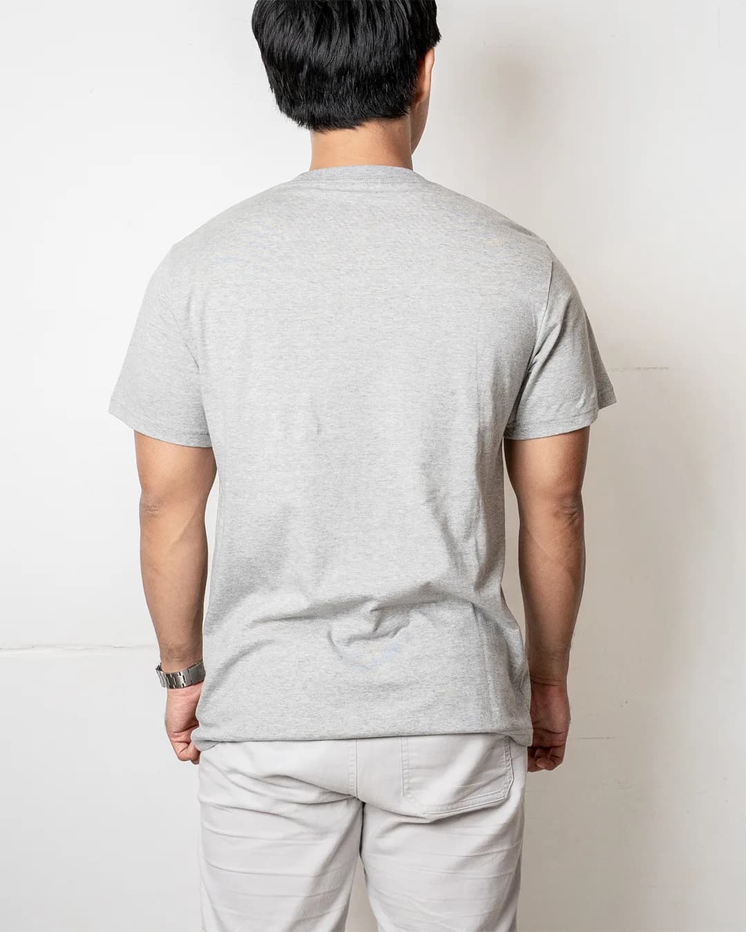 Kaos CMT Uniqlo Half gray 2