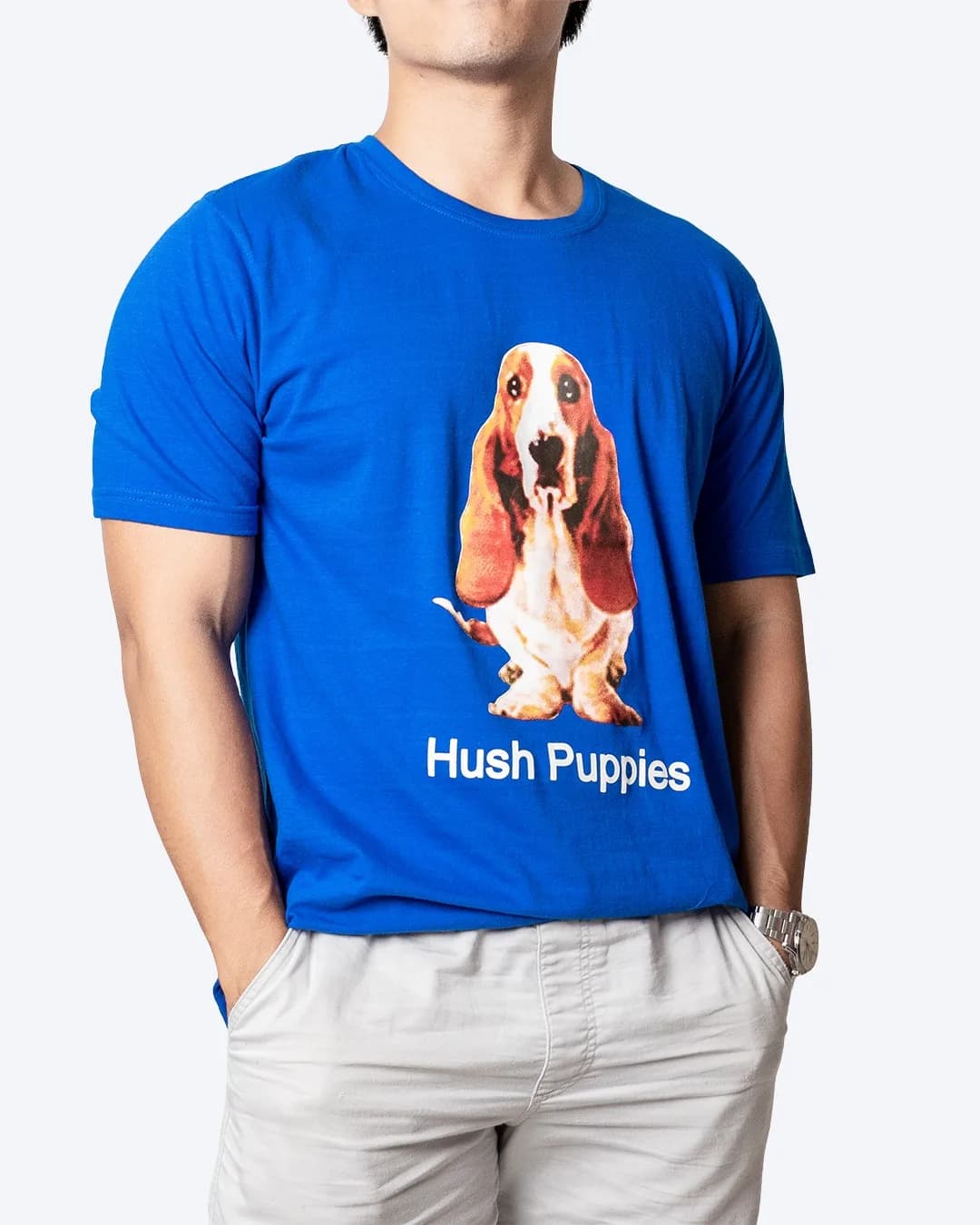 Kaos CMT HP Big logo Blue