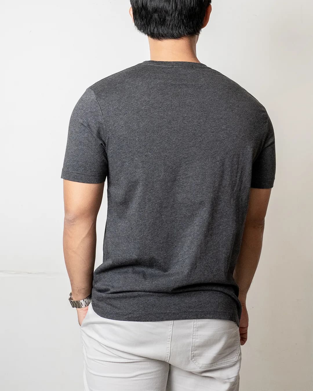 Kaos CMT HP Left logo Dark gray 3