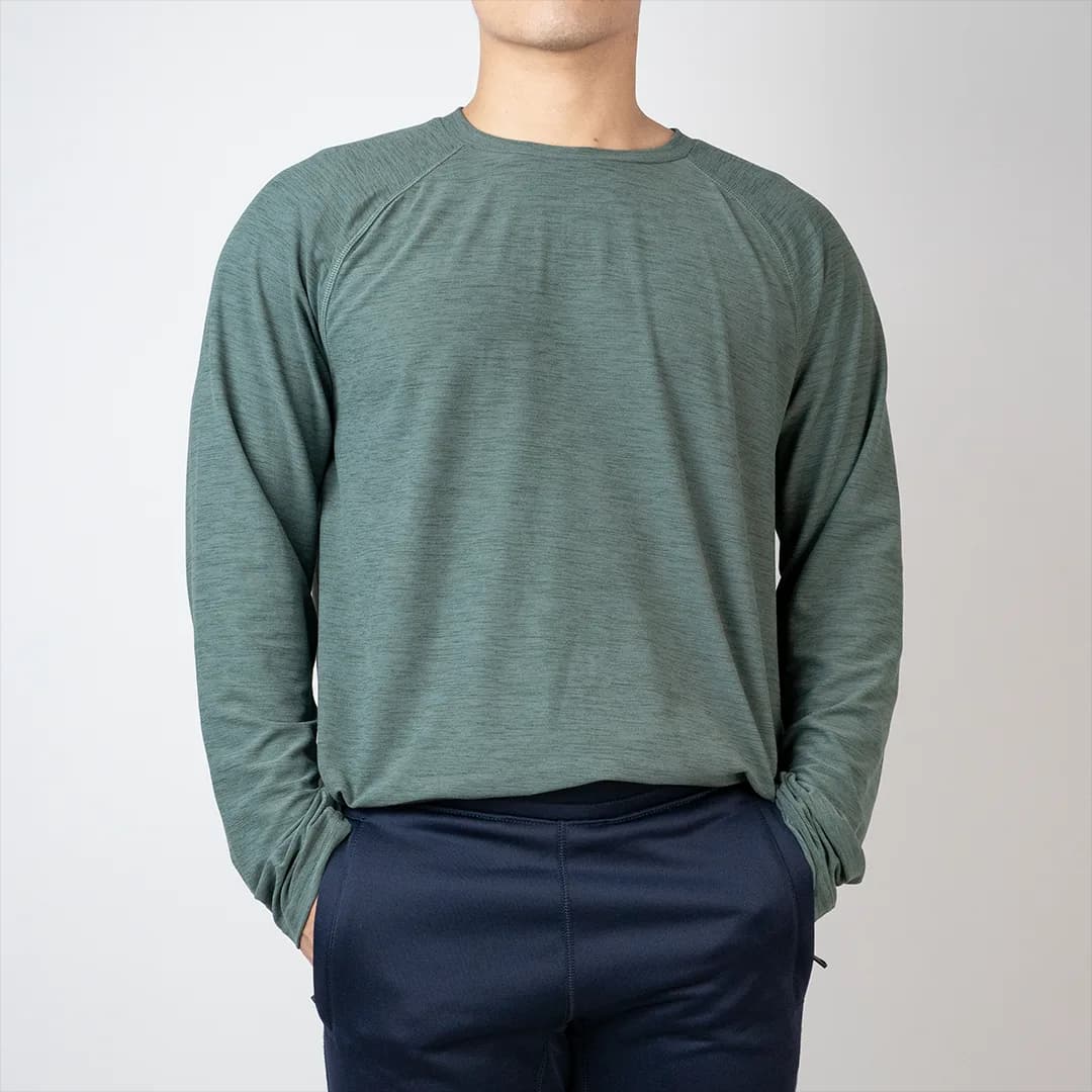 Kaos olahraga lengan panjang GAP FIT var 2 5