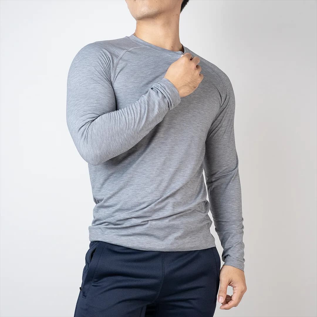 Kaos olahraga lengan panjang GAP FIT var 2 6