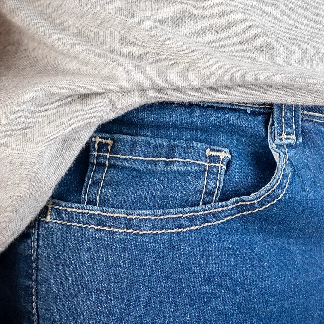 Celana jeans Indigo bank slim fit 4