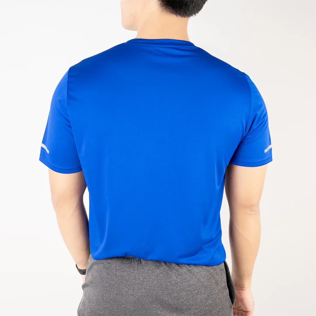 Kaos olahraga running Adidas side logo 2