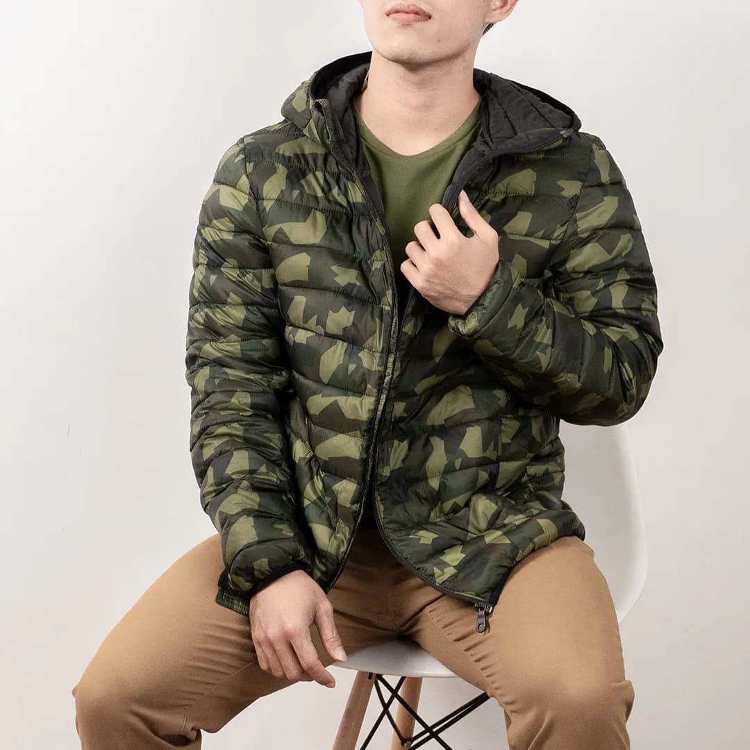 Jaket puffer Pull and Bear 2