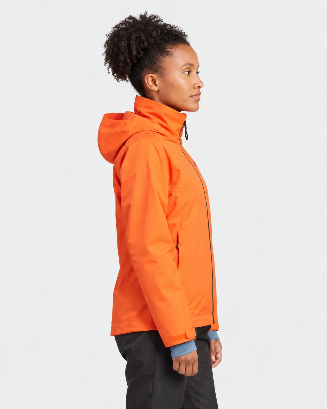 Jaket musim dingin wanita Adidas multi orange 2